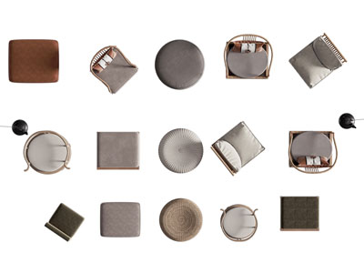 新中式休闲椅子