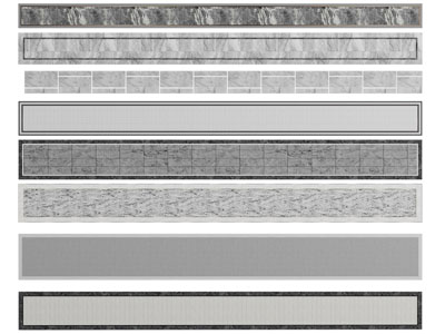 新中式人行道路铺装 庭院地面铺装