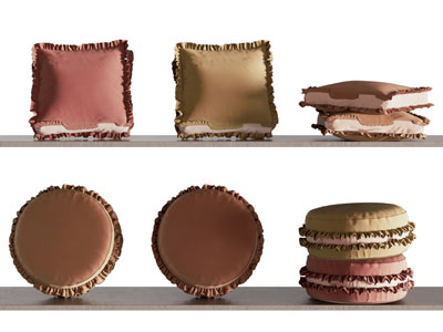 现代饼干造的靠垫抱枕
