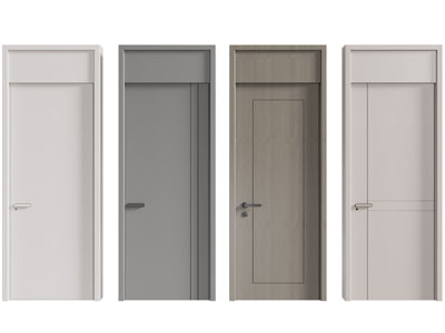 现代实木平开门