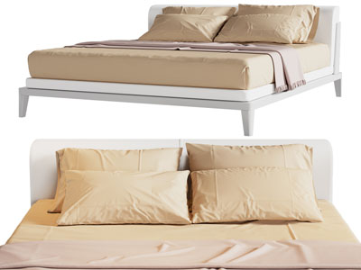 现代双人床