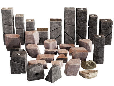 现代石头景观草坪灯 地灯 装饰灯