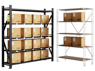 现代可升降货架3d模型 现代可升降货架