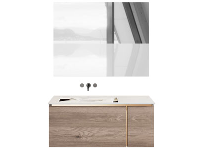 现代洗手台 镜柜 浴室柜