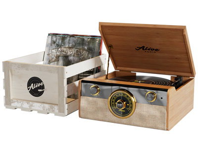 现代复古留声机 唱片机