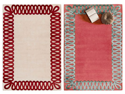 现代长方形地毯3d模型 现代长方形地毯