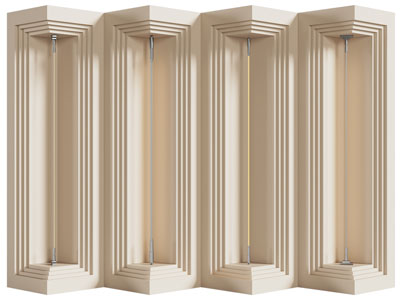 现代钢带灯 天际灯 线条灯