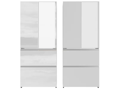 现代电冰箱3d模型 现代电冰箱