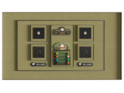 现代装饰台球的墙饰挂件