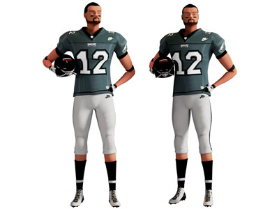 现代橄榄球运动员 男人 人物