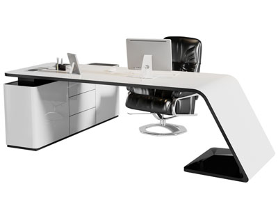 现代老板台 老板桌椅组合