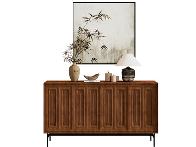 中古风玄关柜 边柜