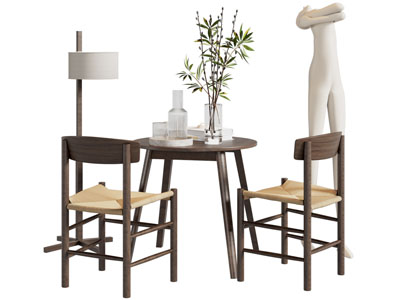 现代休闲桌椅组合