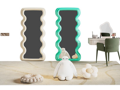 现代装饰镜子 梳妆台