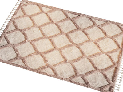 现代菱形图案的地毯3d模型 现代菱形图案的地毯