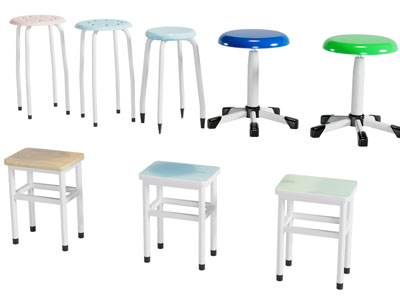 现代圆形 方形凳子