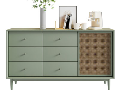 北欧实木玄关柜 边柜