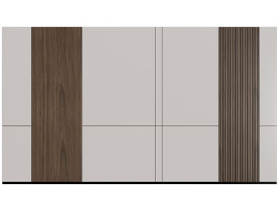 现代背景墙3d模型 现代背景墙