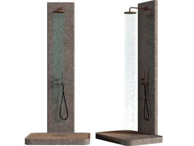 工业风loft淋浴花洒