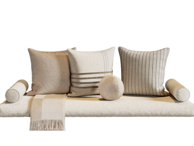 侘寂风奶油风飘窗垫 沙发垫 靠垫抱枕