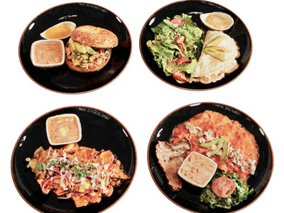 现代盘装烤肉 西餐 熟食