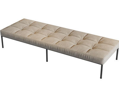 现代长方形沙发凳子