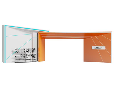 现代活动大门 门头