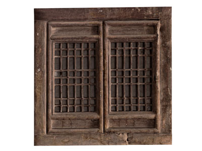 中式古旧的平开窗