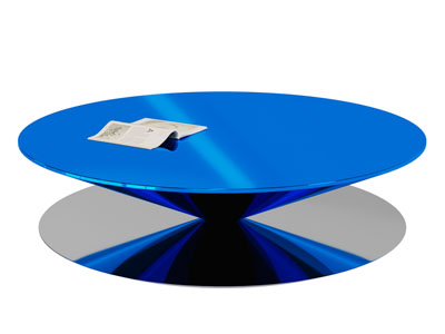 现代圆形茶几3d模型 现代圆形茶几