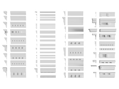 欧式石膏雕花角线 线条