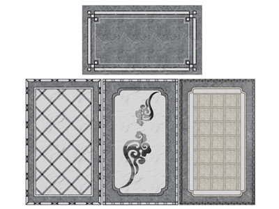 新中式地面拼花