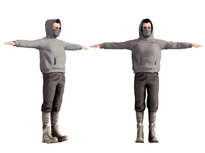 戴口罩伸手臂的女子 女人 人物