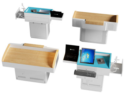 现代讲台 演讲桌