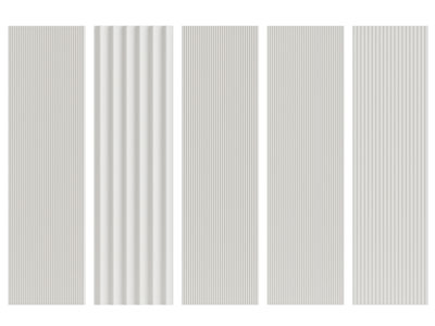 现代栅格板 吸音板 护墙板