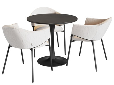 现代休闲桌椅组合