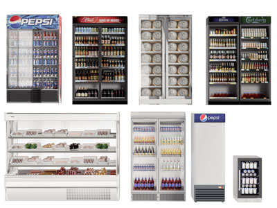 现代饮料柜 冰箱 保鲜柜 展柜
