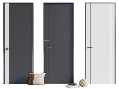 现代单扇 平开门