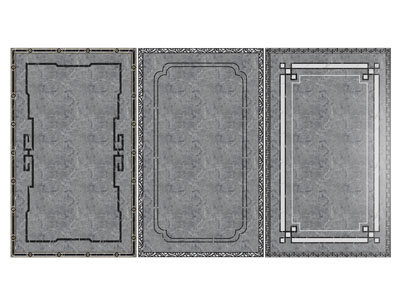 新中式地面拼花