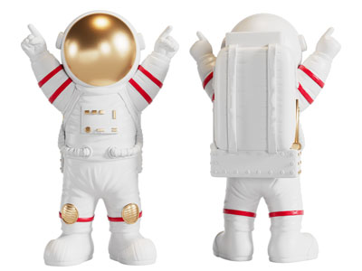 现代宇航员雕塑雕刻3d模型 现代宇航员雕塑雕刻