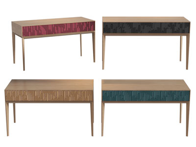 现代长方形书桌3d模型 现代长方形书桌