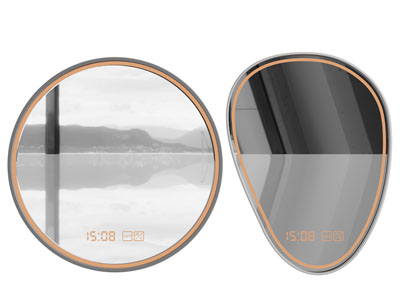 现代异形装饰镜子 墙饰