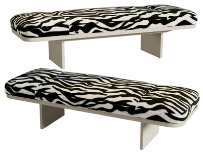 现代长方形沙发凳子