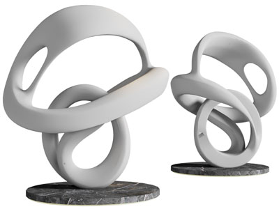 现代雕塑雕刻3d模型 现代雕塑雕刻