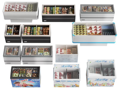 现代生鲜展柜 保鲜柜