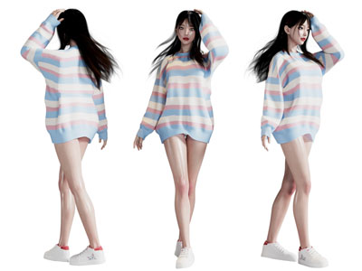 现代女孩 女子 女人 人物