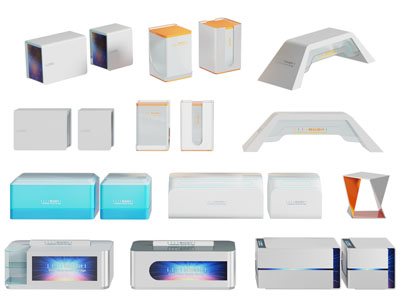 现代科技展台 前台接待台