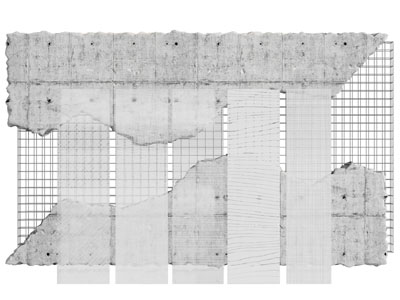 工业风loft水泥墙 混凝土墙面3d模型 工业风loft水泥墙 混凝土墙面