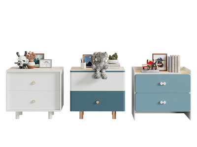 现代床头柜