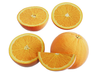 现代橙子 水果