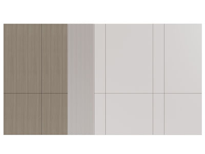 现代背景墙3d模型 现代背景墙